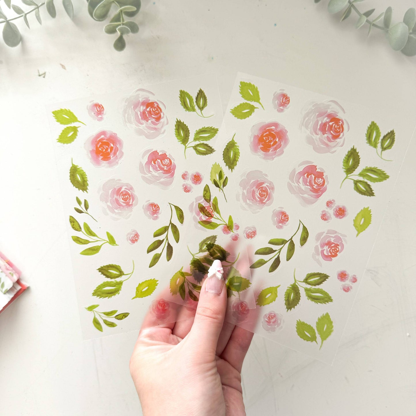 ✝️Bible and Planner Clear Stickers🌻