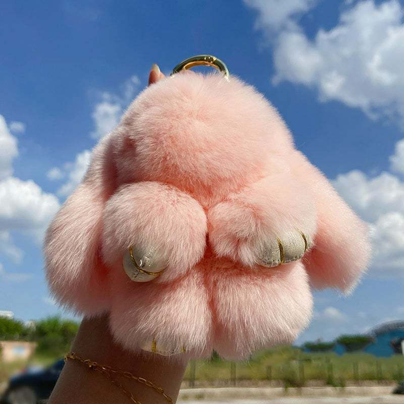 💥Limited Time Discount🐰 Handmade Soft Bunny PomPom Charms