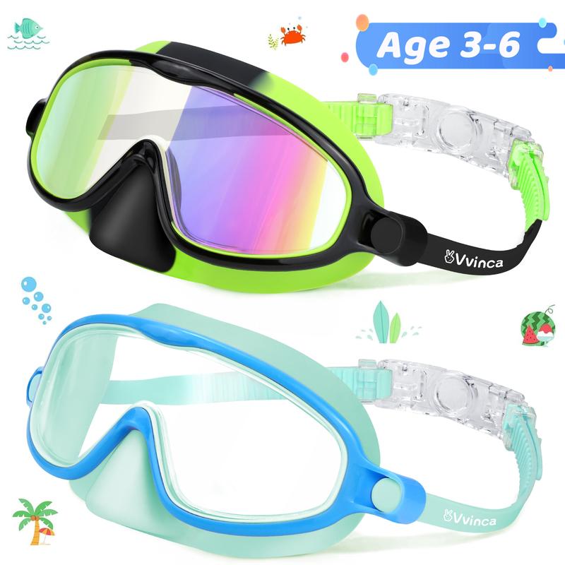 🎉Last Day Promotion 54% OFF-🔥HD children's large frame waterproof and anti-fog swimming goggles