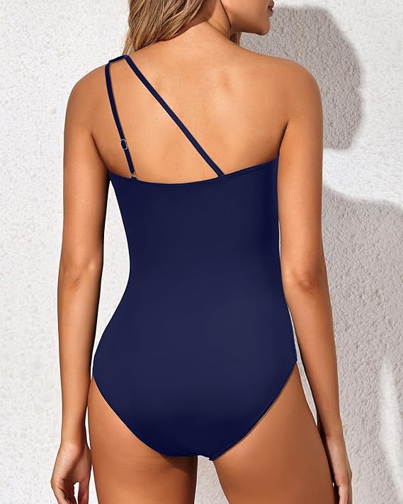 One Shoulder One Piece Swimsuit for Women