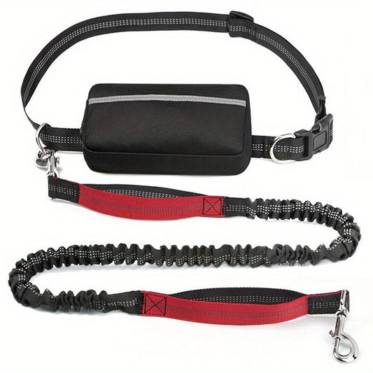 🔥Mother's Day Sale -Hands Free Dog Leash with Zipper Pouch