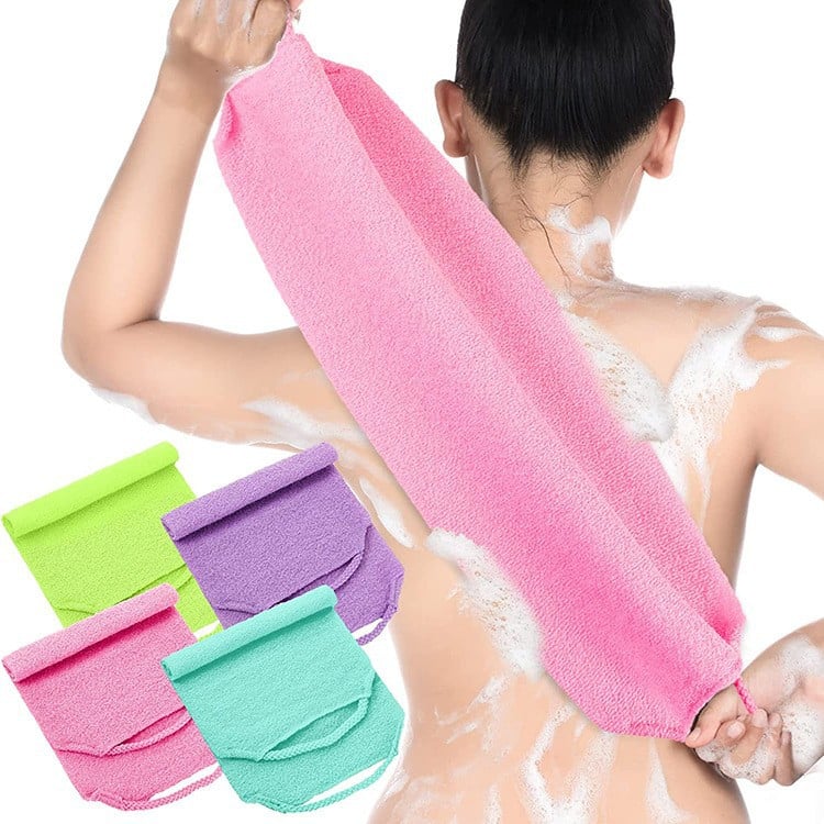 🔥Extended Exfoliating Back Scrubber with Handles