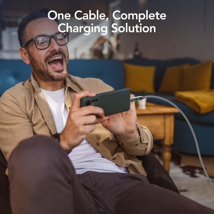 🔥Last Day 60% OFF🔥 - 4-in-1 USB Charging Cable mFish Fast Charging MAX 240W