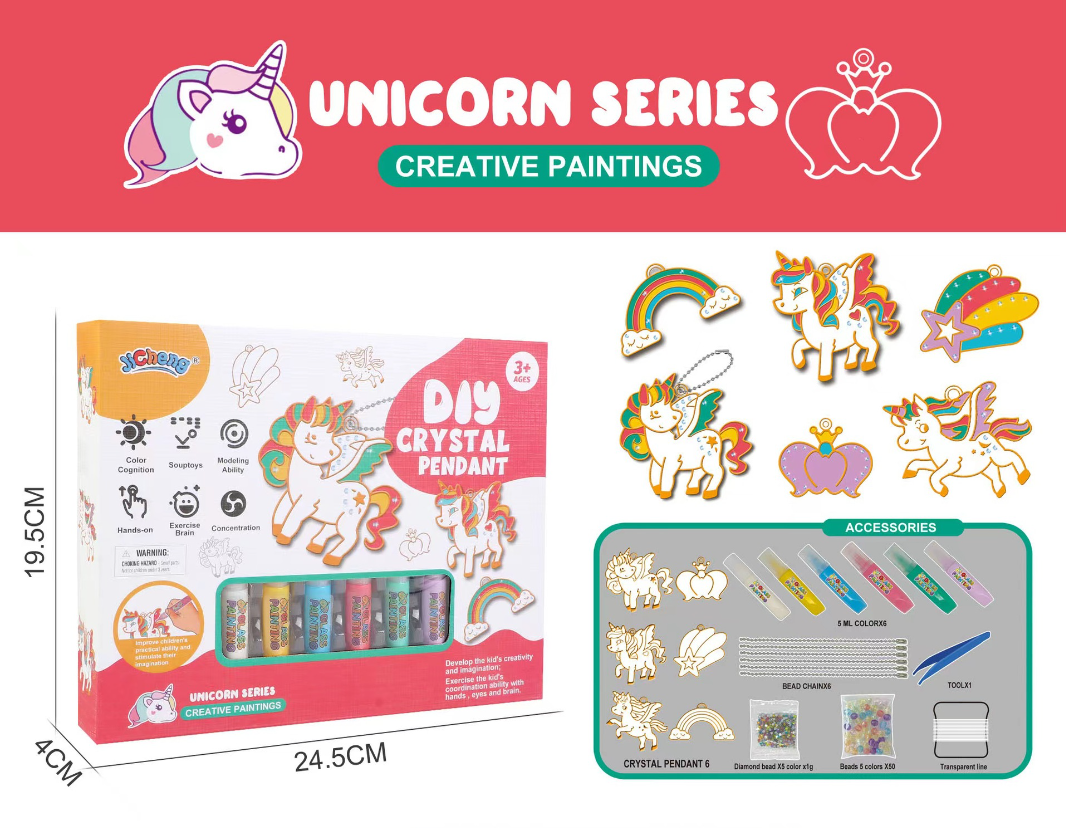 🎁DIY Crystal Paint Arts and Crafts Set🔥