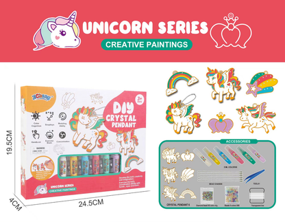 🎁DIY Crystal Paint Arts and Crafts Set🔥