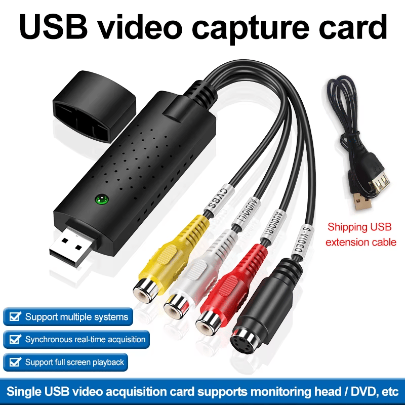 🔥USB Video Capture Card