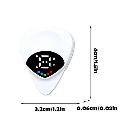 ✨2025 New Arrival✨2-in-1 Guitar Picks-Acoustic Guitar Tuner