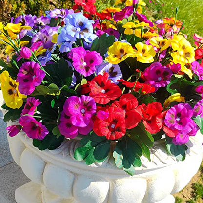 💐Outdoor Artificial Pansy Flowers