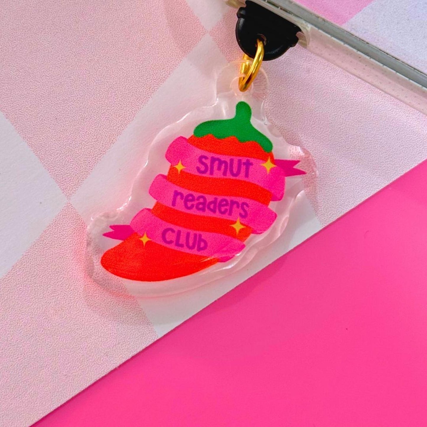 🌈Romance Reader Kindle/Phone Charms