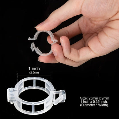 Tomato Clips, Plastic Trellis Clips