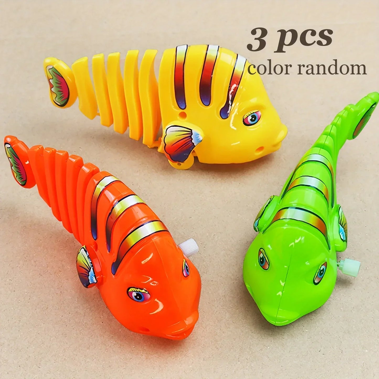 Clockwork Swinging Cartoon Fish Toys