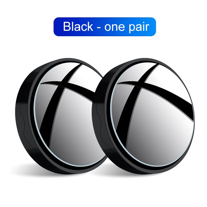 Suction Cup Car Convex Blind Spot Mirror (1 Set / 2 Pcs)