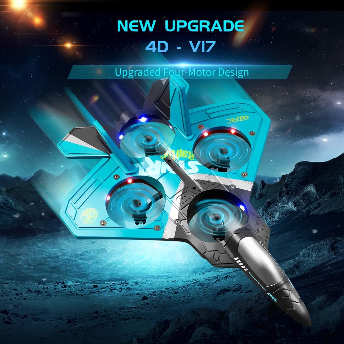 ✈V17 Jet Fighter Stunt RC Airplane