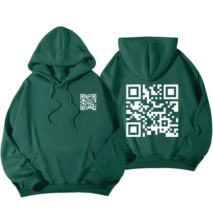 🎉Last Day 70% OFF🎉Funny FU QR Code Hoodie
