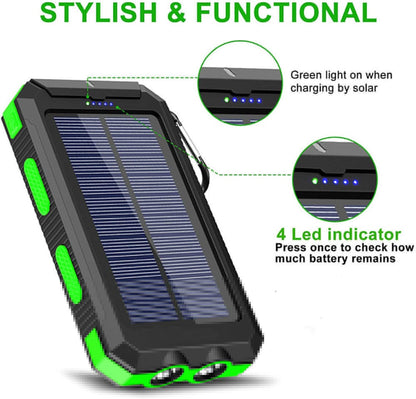 🔥2025 Hot Sale🎁-Waterproof Solar Power Bank
