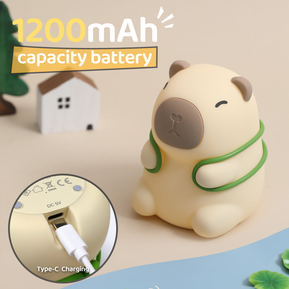 🐭🐕Cute Animal Capybara Squishy Night Light - Best Gift For Girls and Kids