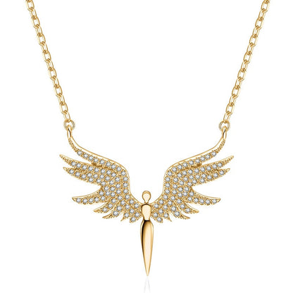 80% OFF Today Only! (4.8/5⭐⭐⭐⭐⭐)💕-Fashion Angel Necklace