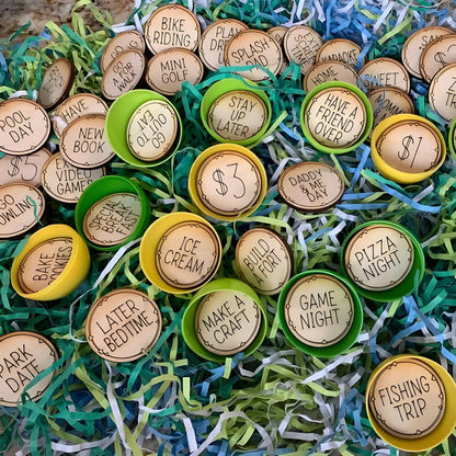 🐰Wooden Easter Reward Coins