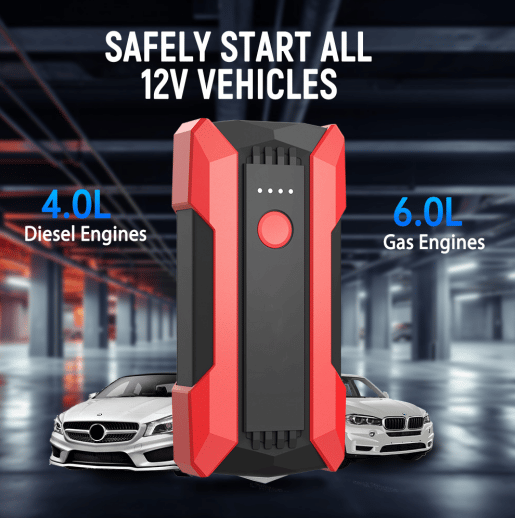 🎄Christmas Special Sale 49% OFF - Peak Jump Starter with Force Start Function