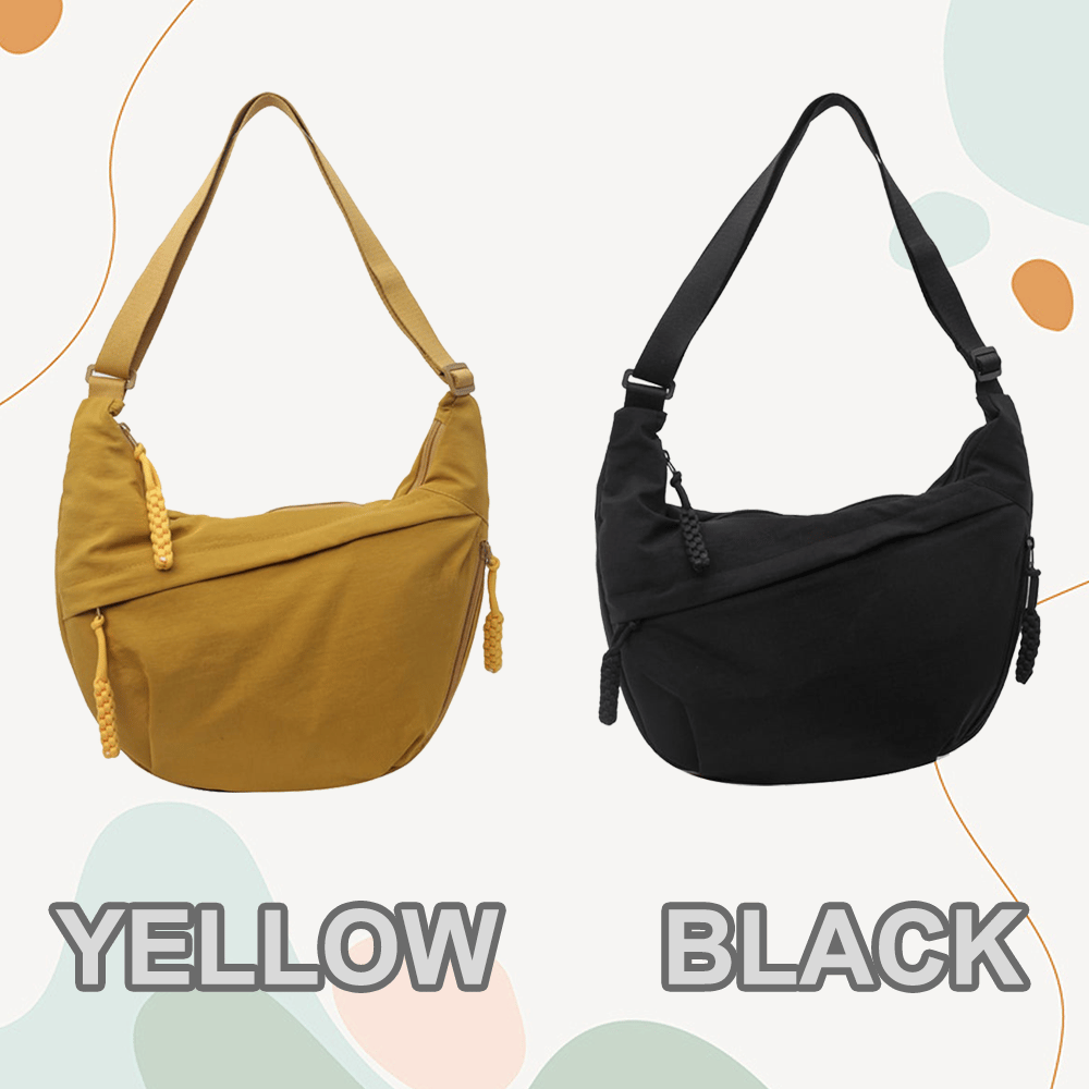 😍Designer Direct Sales👜Women's Fashion Plain Colour Crossbody Hobo Bag