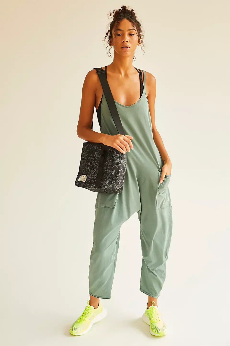 🔥Spring Promotion🔥Coverfrot Wide Leg Jumpsuit with Pockets