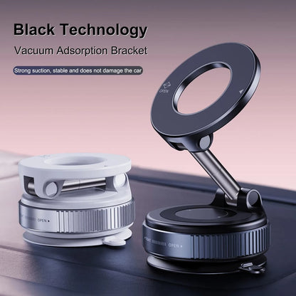 2025 Newest 360° Adjustable Vacuum Magnetic Suction Cup Phone Holder Mount