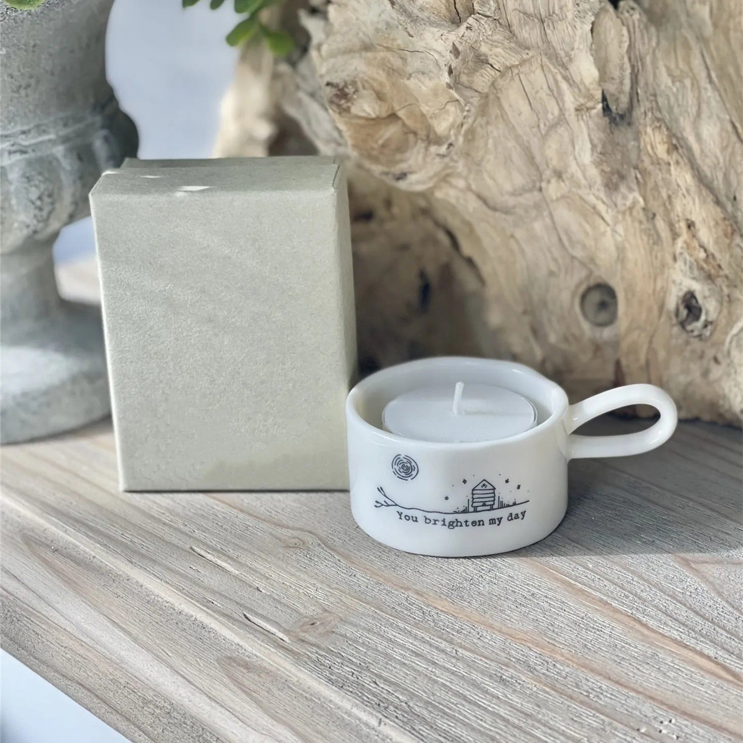 🕯️Handled Tea Light Holder - Good Friends Light Up The World✨