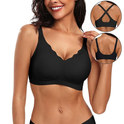 Summer Mega Sale 49% OFF💖Seamless Scalloped Push-Up Bra