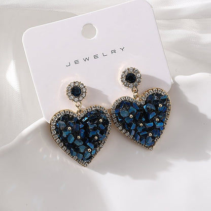 80% OFF Today Only! (4.8/5⭐⭐⭐⭐⭐)💕-Fashion Heart Earrings