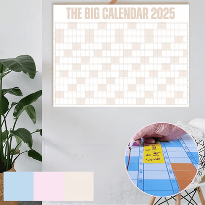 🎁Last Day Promotion 49% OFF🔥The Big Class Calendar 2025 | Dry Erase