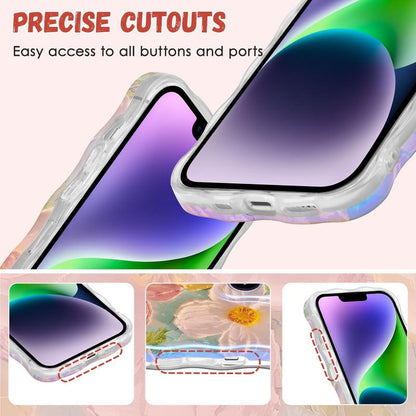 🌸Colorful Retro Oil Painting Print iPhone Case