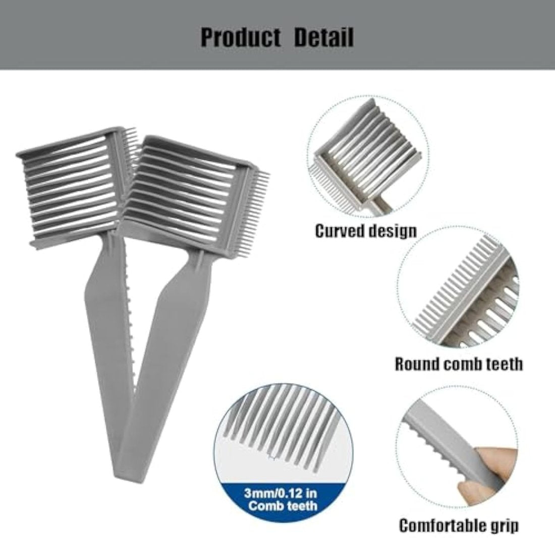🎁49%OFF🔥Men's Barber Fade Combs Clipper Comb Gradient Comb Oil Head Caliper Comb Positioning Flat Top Comb