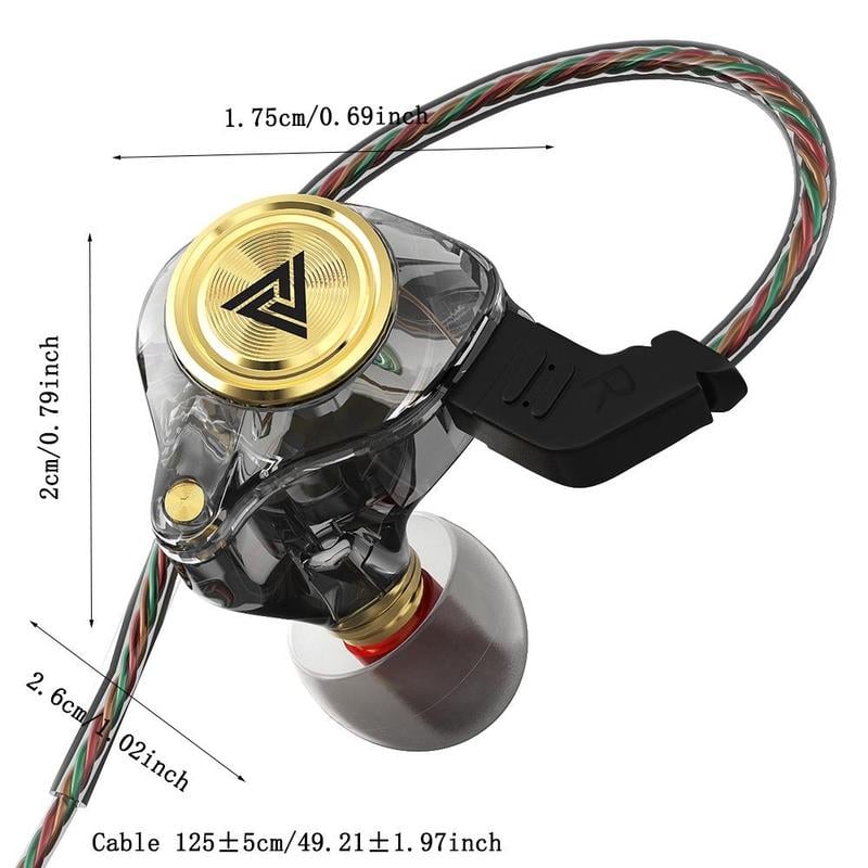 3D Stereo Sound Headphones For Gym & Sports & Game