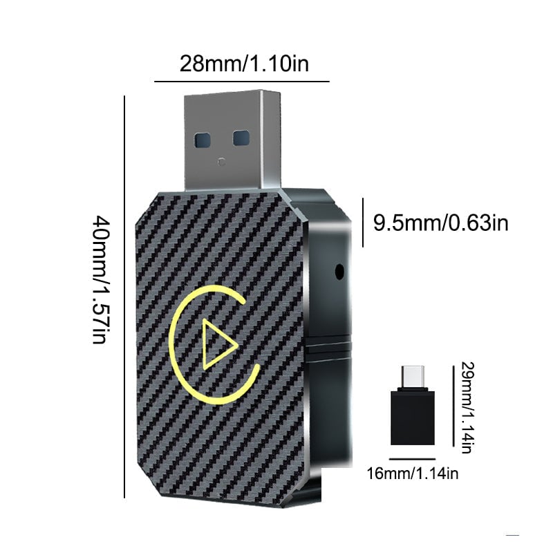 🎁49% OFF🚗Mini Universal Wireless CarPlay Adapter