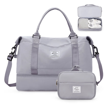 The Ultimate Carry-All – Weekender Duffel for Women with Shoe Pocket & Vanity Bag