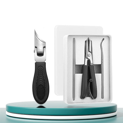 🔥Last Day Sale 49% OFF - Eagle Beak Angled Nail Clippers 3-Piece Set