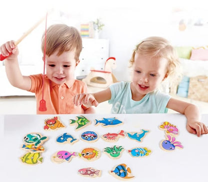 Montessori fishing game