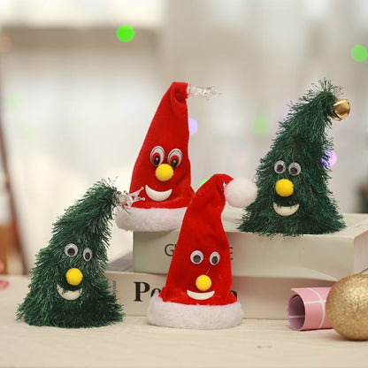 🎄New Musical hat dancing Christmas tree Toy