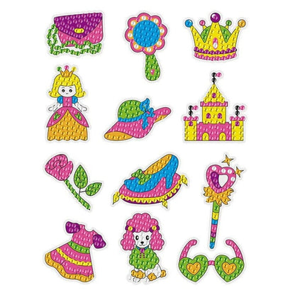 DIY children's free stick cartoon painting