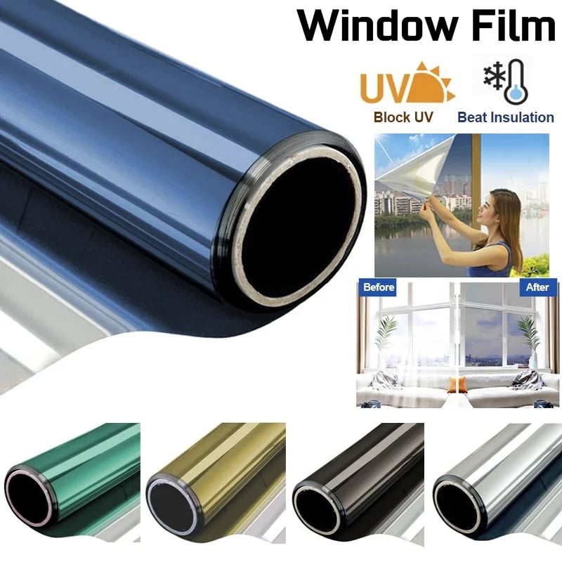 🔥Privacy Sun Blocking Anti UV Reflective Window Film - BUY MORE SAVE MORE