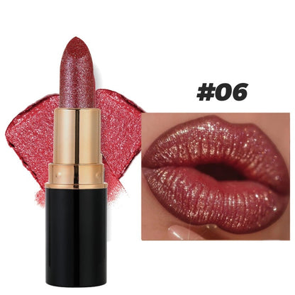 48% OFF Diamond Lip Gloss Glitter Lipstick Waterproof