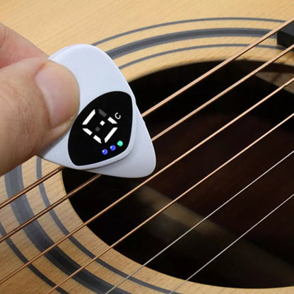 ✨2025 New Arrival✨2-in-1 Guitar Picks-Acoustic Guitar Tuner