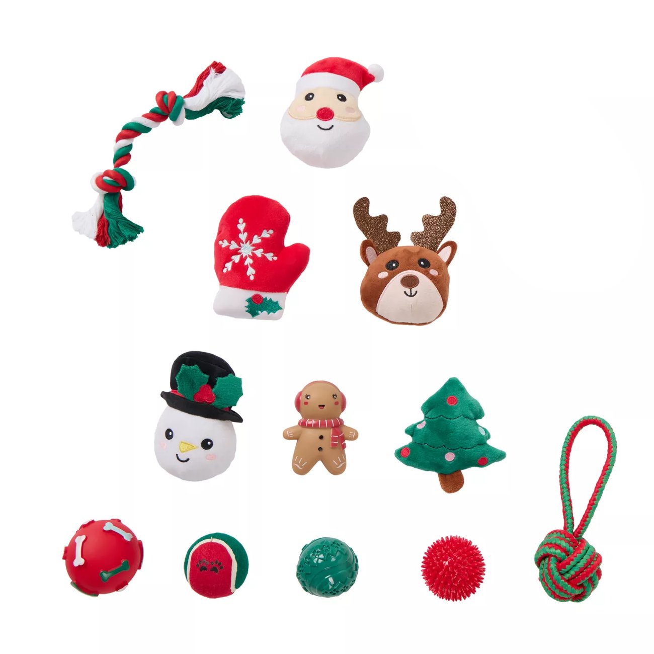 🎄Dog Christmas Advent Calendar - 12 Days of Surprise Holiday Toys for Dogs