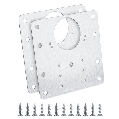 Hinge Fixing Plate Bracket Kit