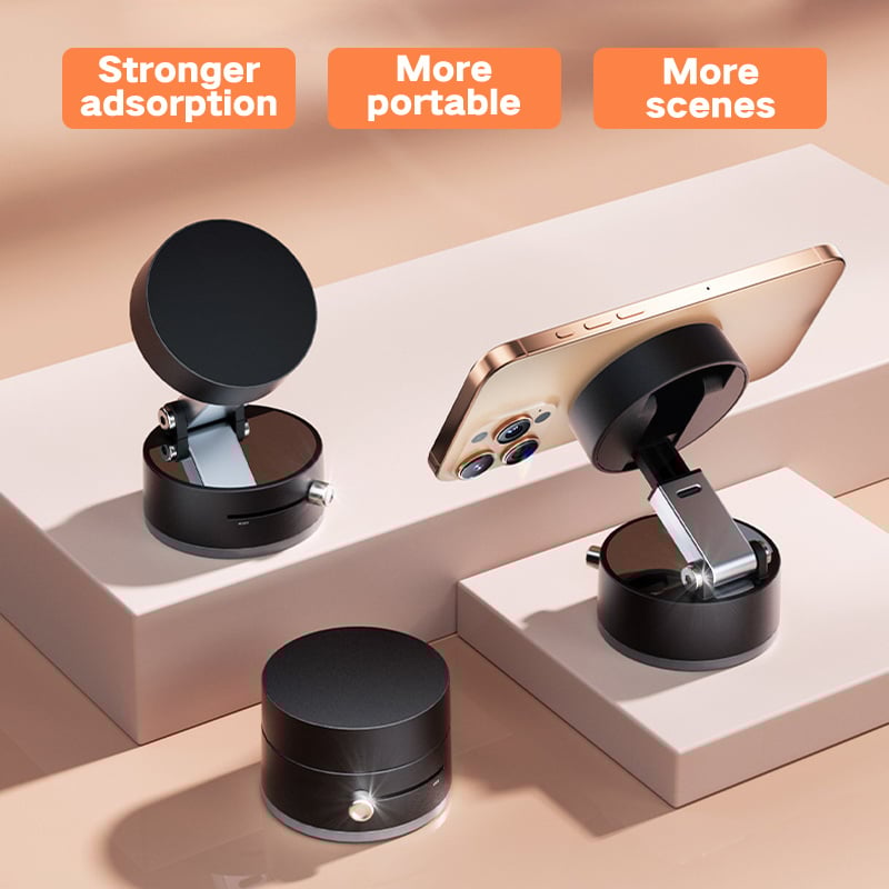 ⚡LAST DAY 50% OFF⚡🔥Foldable Portable Vacuum Magnetic Cell Phone Holder