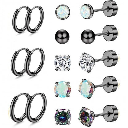 ✨LAST DAY 49% OFF✨8 Pairs Hypoallergenic Earrings