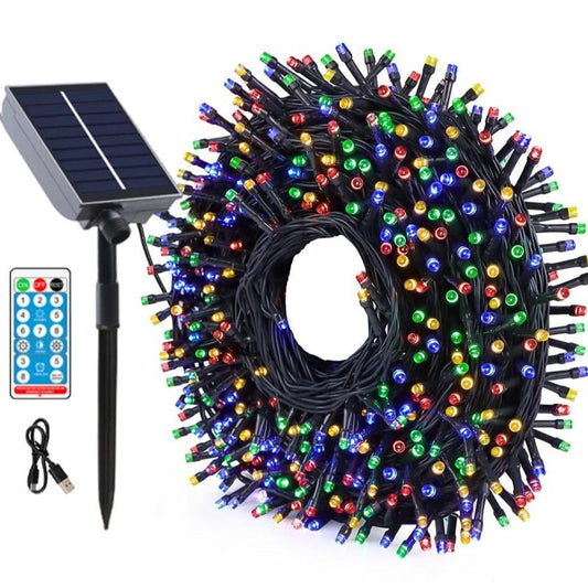 🎄Christmas Sales 49% OFF✨USB Rechargeable Solar Powered String LED Lights