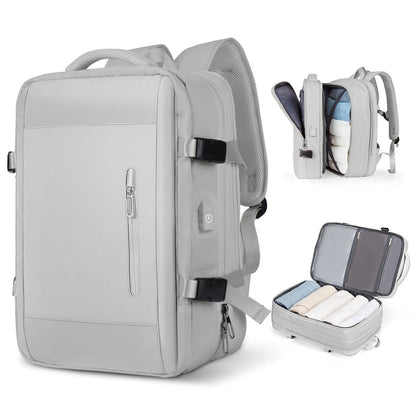 🔥Hot Sale🔥Expandable Travel Backpacks, for 15.6″ Laptop