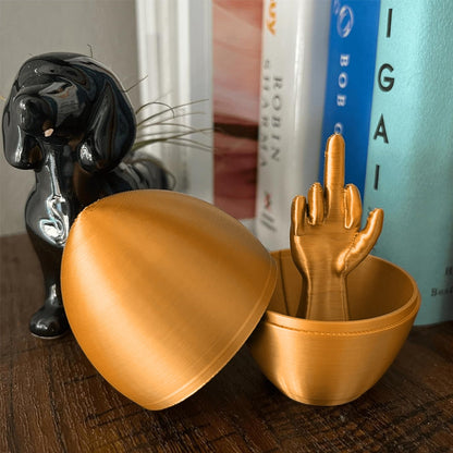 🎁Last Day 49% OFF🔥Easter Egg Surprise – Funny 3D Printed Middle Finger Egg