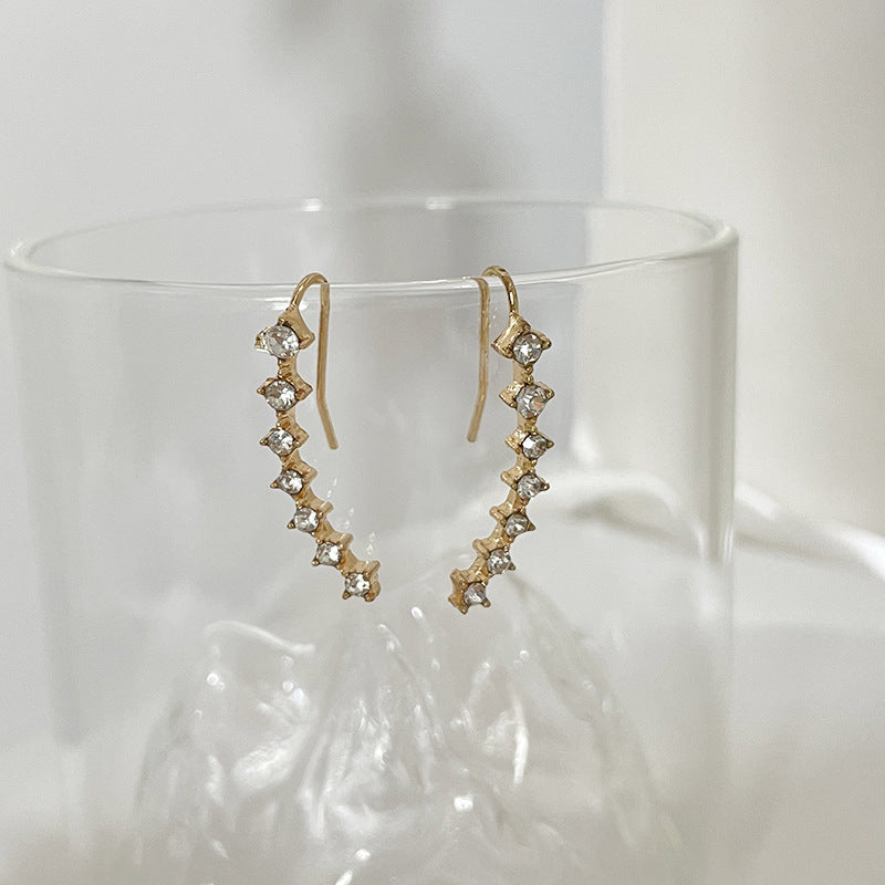 👂Seven Star Diamond Stud Earrings